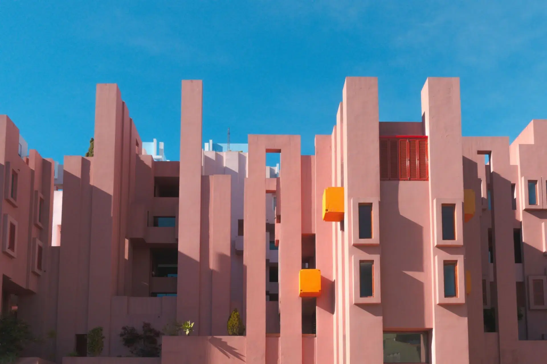 Spanish Architectural Diversity: How Different Spanish Regions Express Design 7 The Muralla Roja in Calpe, Alicante, a striking example of Spanish architectural diversity and postmodern design by Ricardo Bofill.