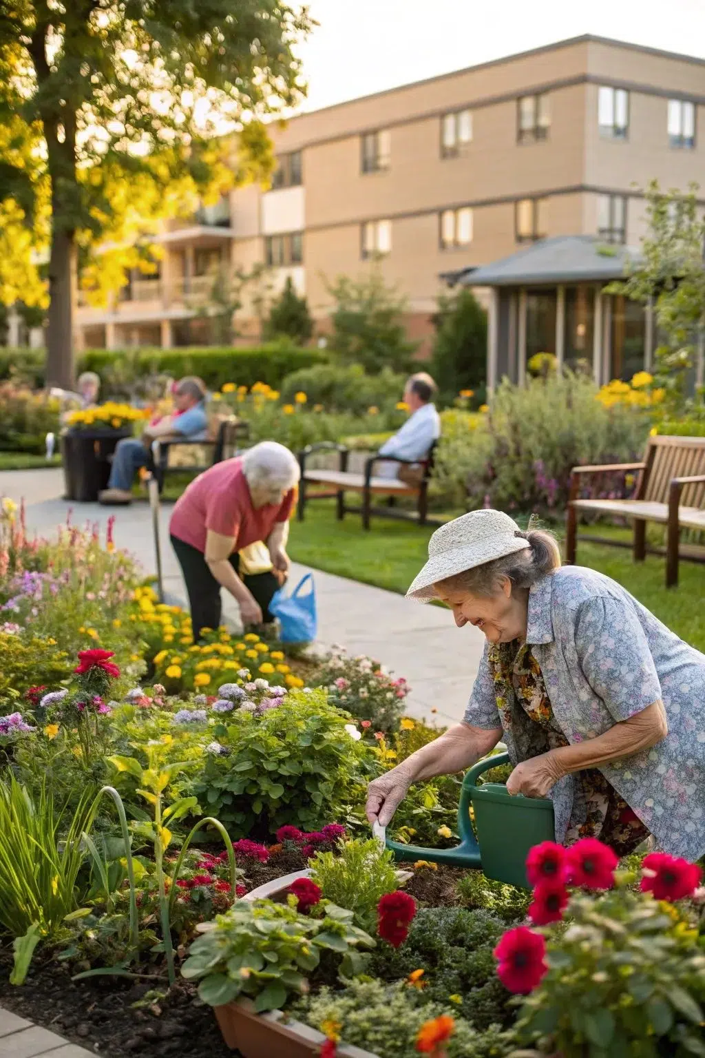 Shared garden ideal for multi-generational residences